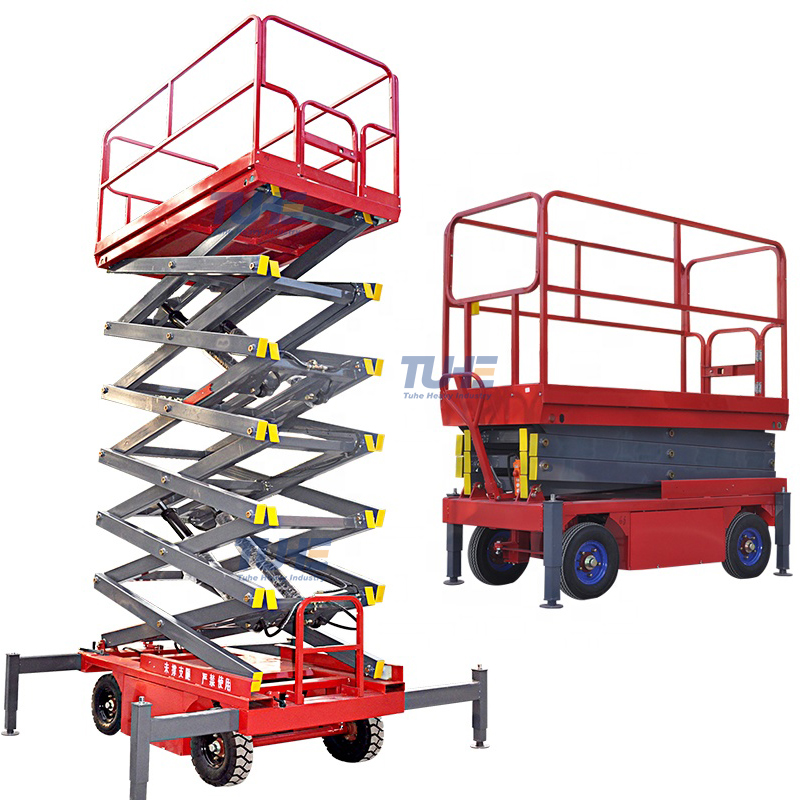 4~14m Electric Scissor Lift in Mexico